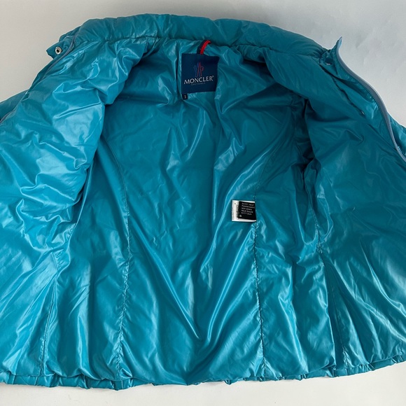 AUTH Moncler Jacket Teal Blue - Picture 4 of 9